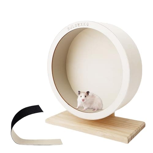 HJLSWXKQ 13 in Wooden Silent Wheel with Removable Track