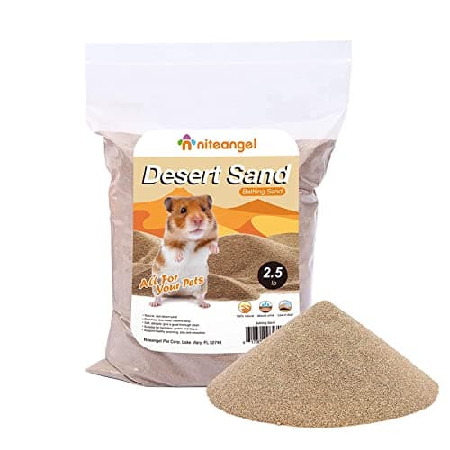 Niteangel Hamster Desert Bath Sand, 2.5 lb