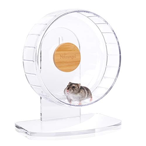 Niteangel Super-Silent Hamster Exercise Wheel, 8.2 in