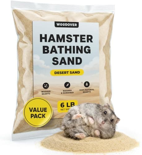 Woodover Pure Desert Bath Sand, 6 lb