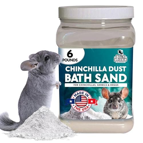 Billy Buckskin Chinchilla Dust Bath Jar, Pumice, 6 lb